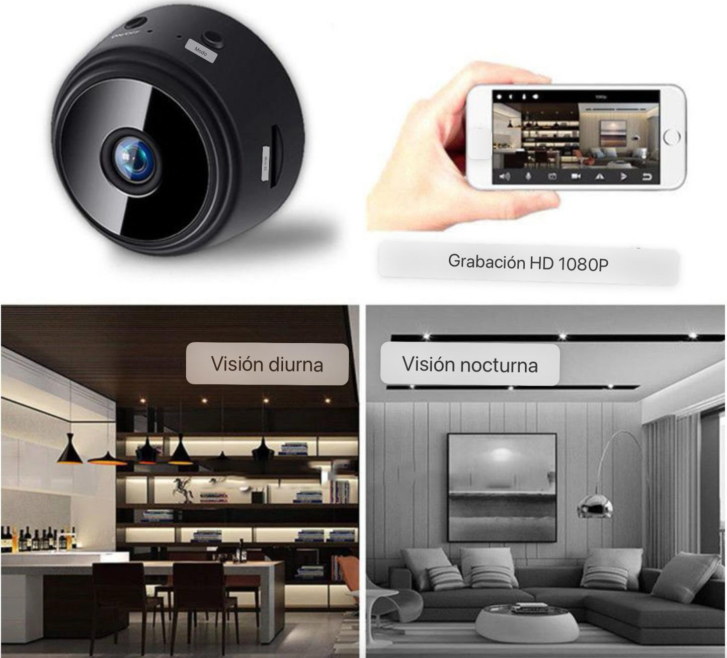 Mini Cámara Inteligente – Vigilá Tu Casa En Tiempo Real