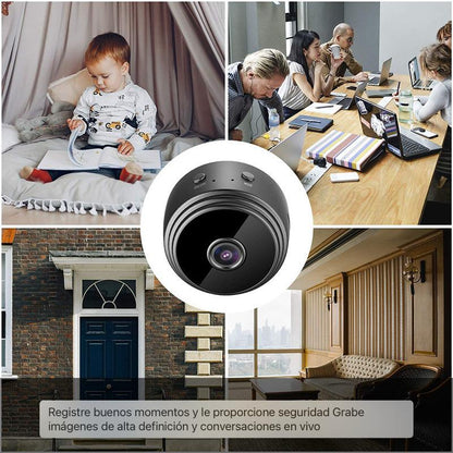Mini Cámara Inteligente – Vigilá Tu Casa En Tiempo Real