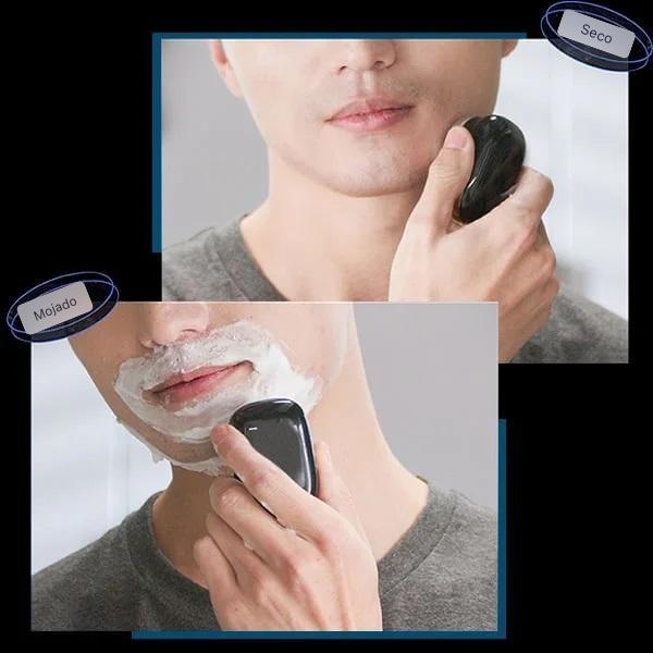 Resistente al agua, con cargador USB, adecuado para el área del ingle, pecho, espalda, brazos, piernas, axilas, cabeza y cara
