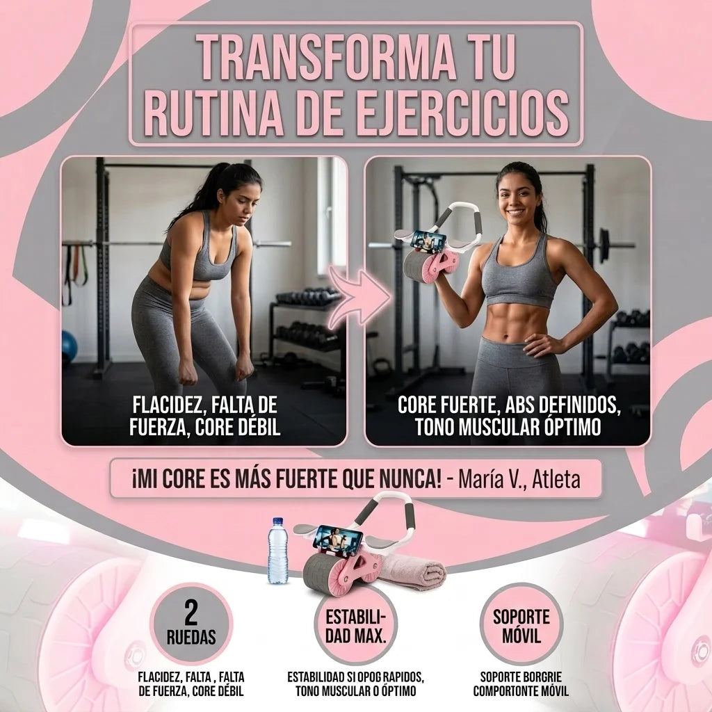 Rodillo Abdominal - Consigue Resultados Visibles Desde Casa