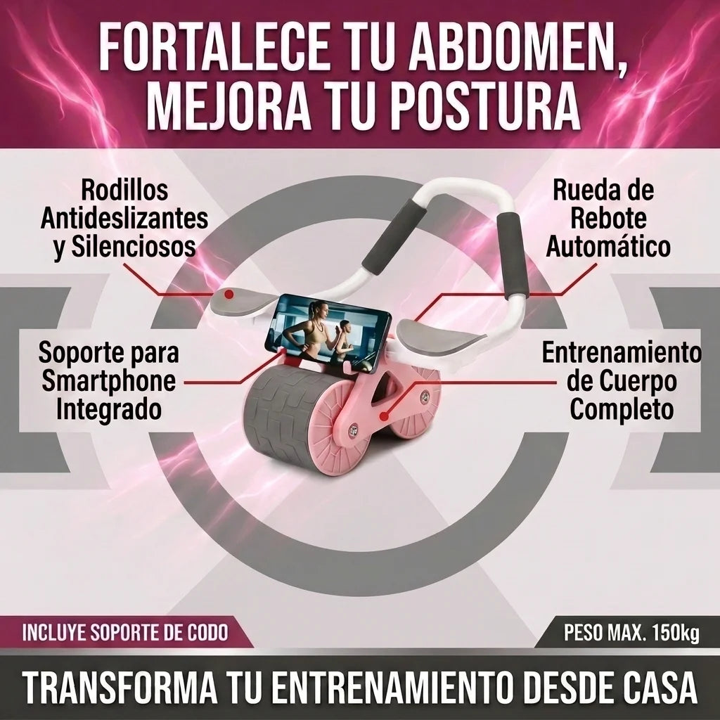 Rodillo Abdominal - Consigue Resultados Visibles Desde Casa