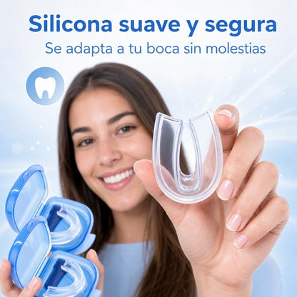 Protector Bucal Moldeable Dormí Sin Ronquidos Y Protege Tus Dientes ¡LLEVA 2 PAGA 1!