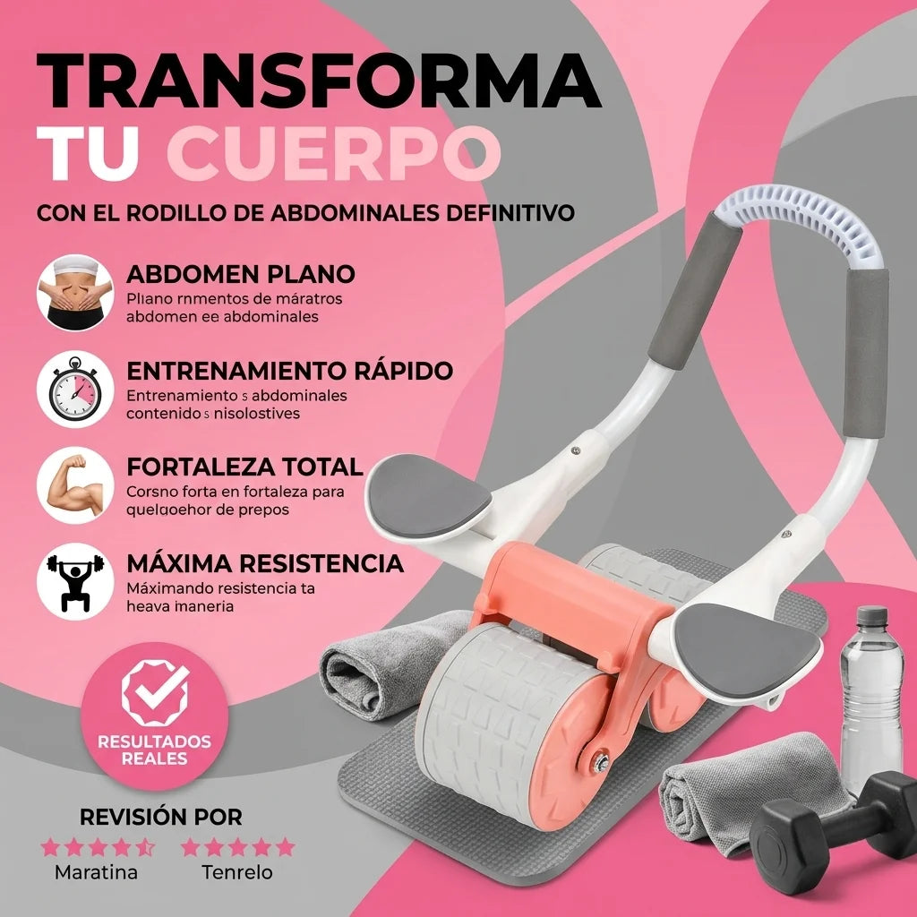 Rodillo Abdominal - Consigue Resultados Visibles Desde Casa