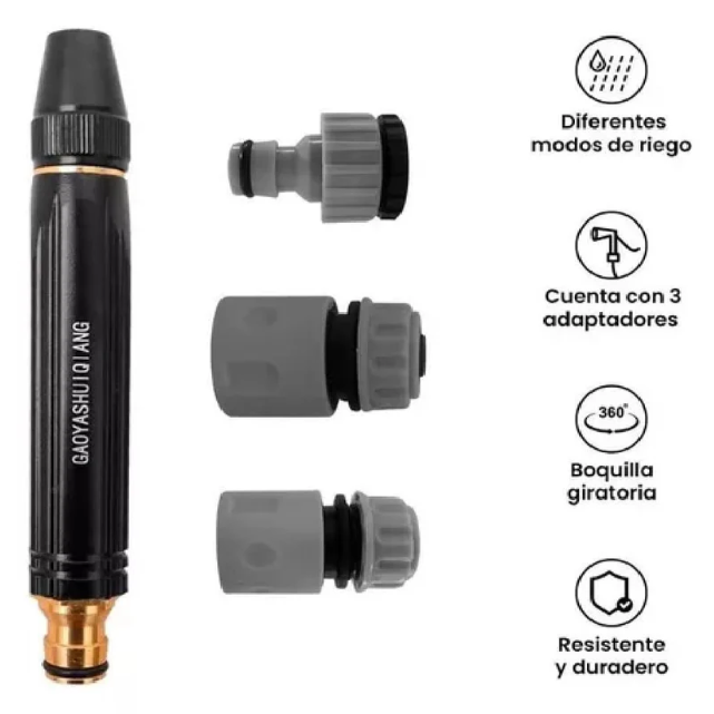 Boquilla Turbo - Más presión para tu manguera, menos esfuerzo al limpiar