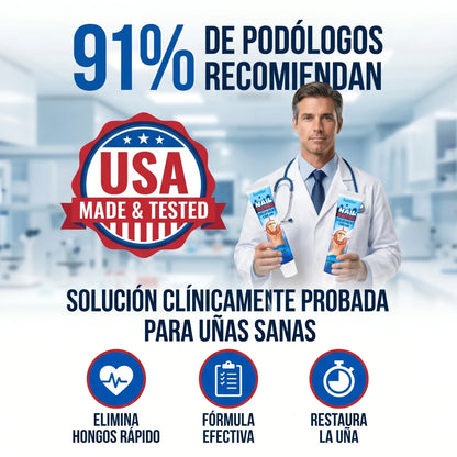 Adiós Uñas Con Hongos y Amarillas