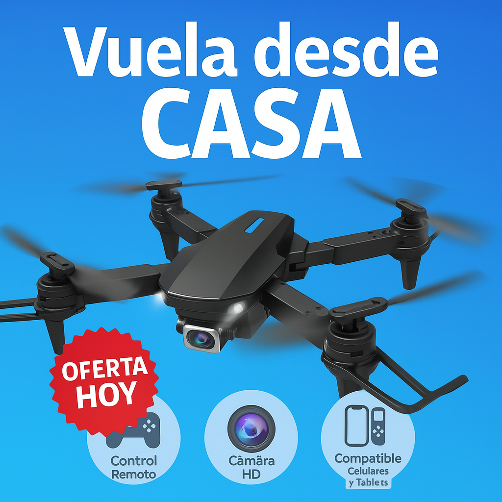 Drone SkyPro HD – Viví la experiencia de volar y grabar desde tu casa
