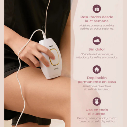 Depiladora IPL– Olvidate del rastrillo, la cera y los pelos encarnados