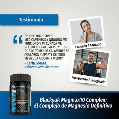 MAGMAX10 Complex – Dormí Sin Calambres Que Te Despierten