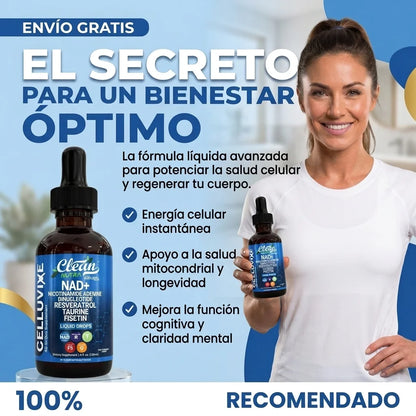 NAD+Resveratrol – Recupera tu energía y deja atrás el cansancio constante