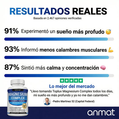 Magnesio Complex 8 en 1 💊 PAGA 2 LLEVA 3 — $29.900 cada frasco